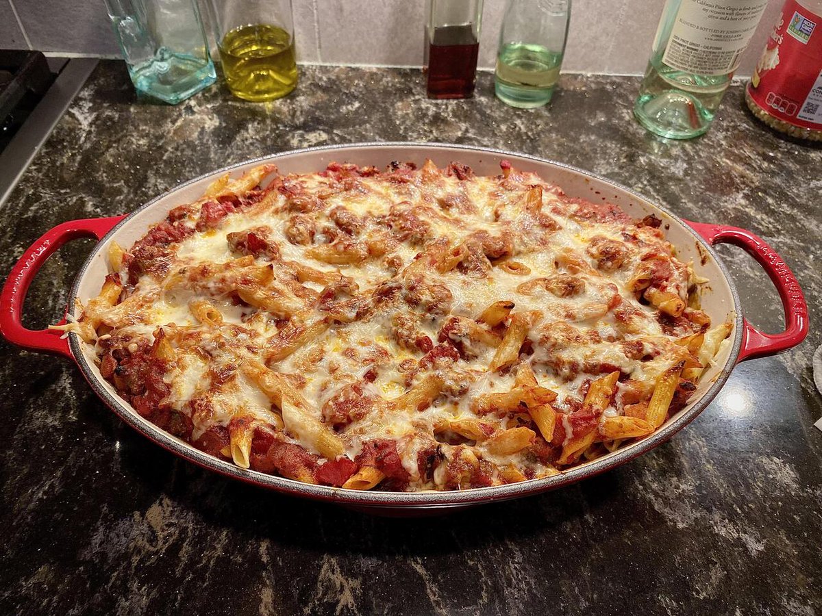 homevsfastfood's tweet photo. [homemade] Baked Italian Sausage with Penne Pasta
👉 https://t.co/J4kfnLdrNE
Here are five hashtags for your post:

homemade sausage pasta bakedItalianSausage pennehousechef comfortfood homemademeal #homecooking #food #recipes #foodpic #foodie #foodlover #cooking #hungry #goodf… https://t.co/i2XkqUEGK6