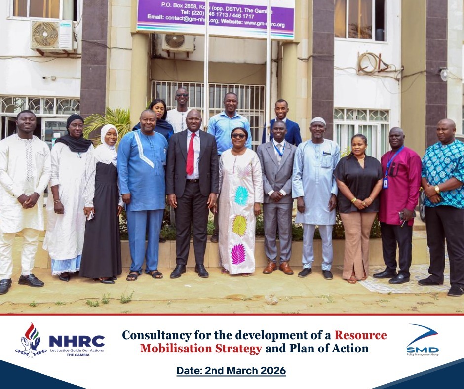 PhenomenalMbowe's tweet photo. Excited to support @NHRCGambia as an Economist with @PolicySmd. I’m contributing to the development of a Resource Mobilization Strategy (RMS), Plan of Action (PoA), and M&amp;E Framework to enhance the NHRC’s sustainability and impact. #HumanRights #ResourceMobilization #M&amp;E #NHRC https://t.co/PrJPFCfOQy