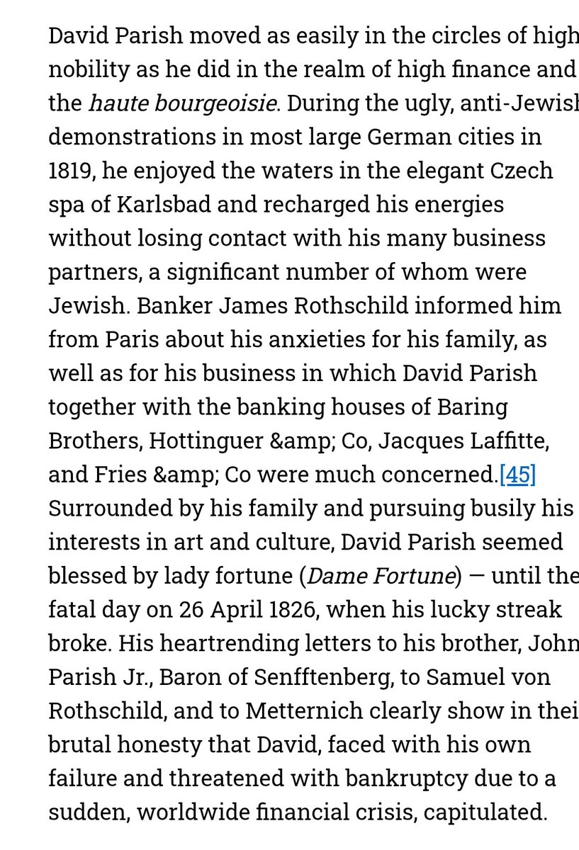 The financier of America's War of 1812, with King George's England...