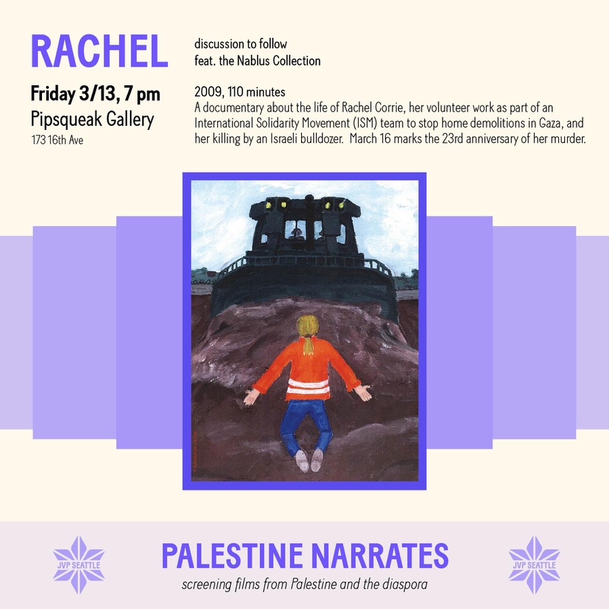 Rachel Corrie Foundation tweet media