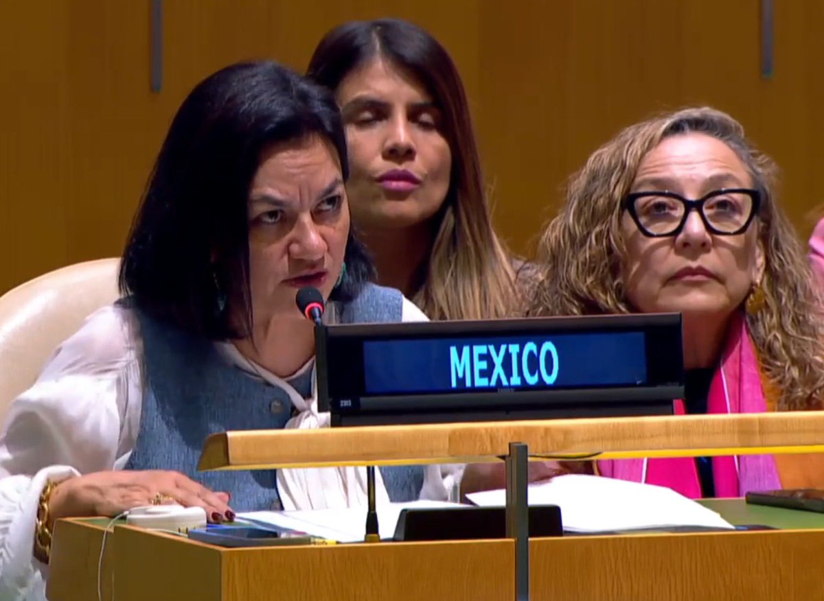 En #CSW70, 🇲🇽 habló a nombre del LGBTI Core Group recordando que los sistemas jurídicos conservan huellas de exclusión y los Estados debemos garantizar el acceso a la justicia en condiciones de igualdad para todas las mujeres y niñas, en toda su diversidad.