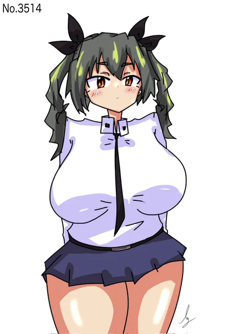 [見つめるアンチョビ] #1日1ドゥーチェ