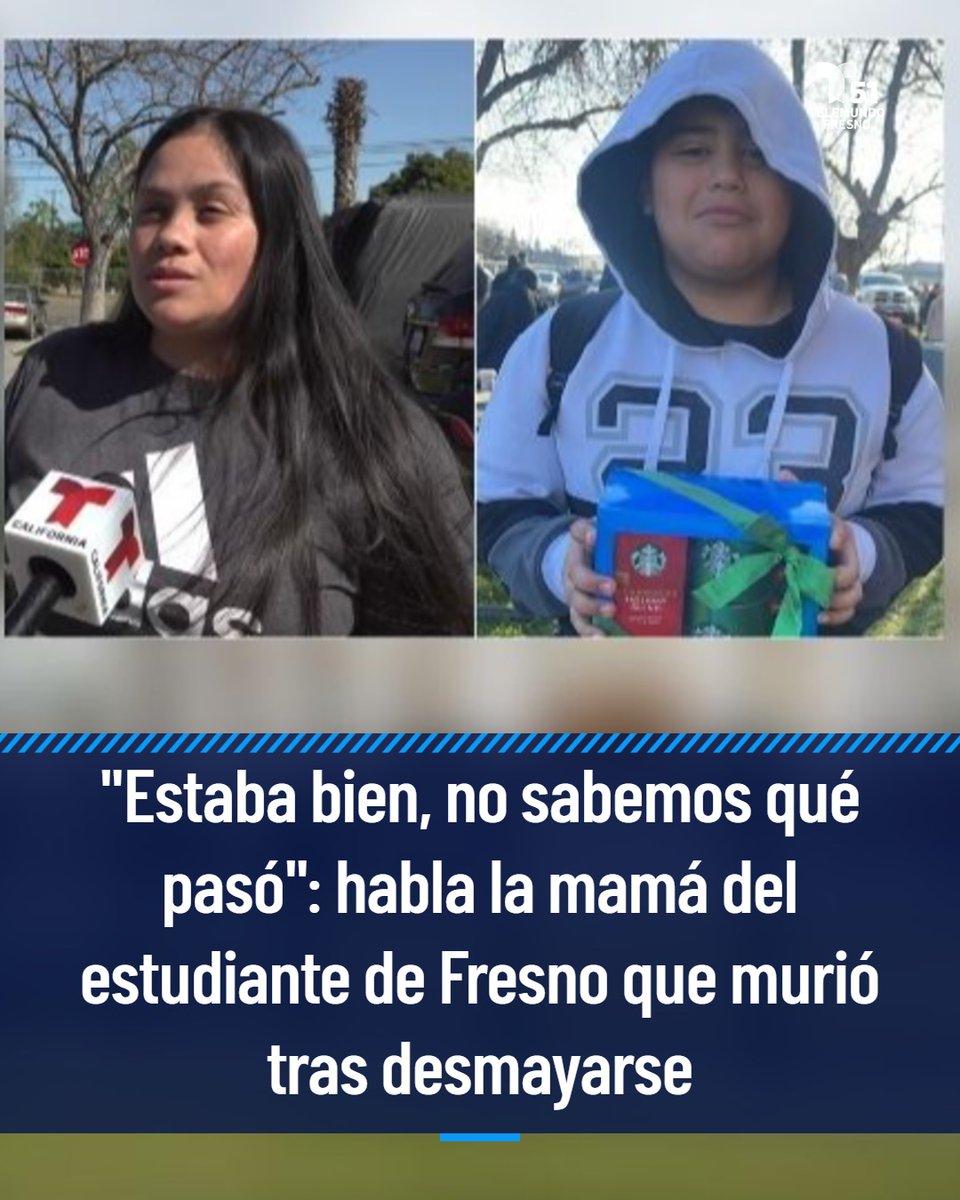 La mamá de Daniel Padilla, el adolescente que murió tras sufrir un desmayo en clase, habló del historial médico de su hijo: esto fue lo que dijo: trib.al/8kuw4zQ