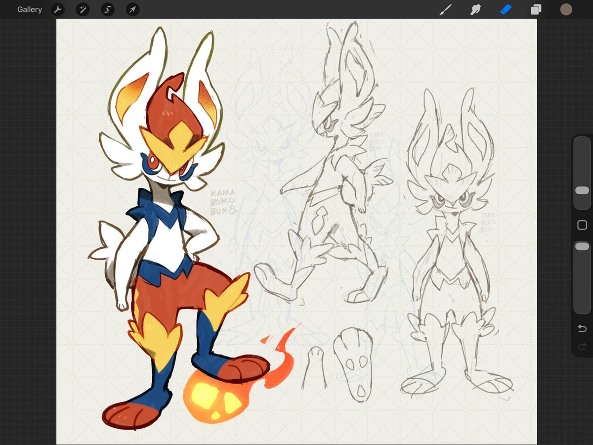 Very minor cinderace redesign for funsies
