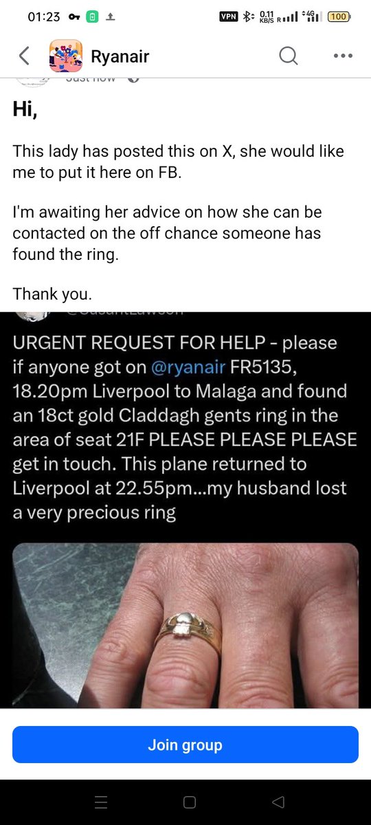 Jayne___G's tweet photo. @SusanlLawson Hi again,
These are the FB details. https://t.co/YMn2ZEQgnV