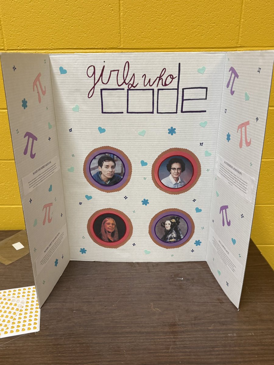 math_chen's tweet photo. Pi day STEM displays 2026 part 4 @ColoniaHigh @CHS_Chiera @MATNatlOffice https://t.co/2hhiu2oG5U