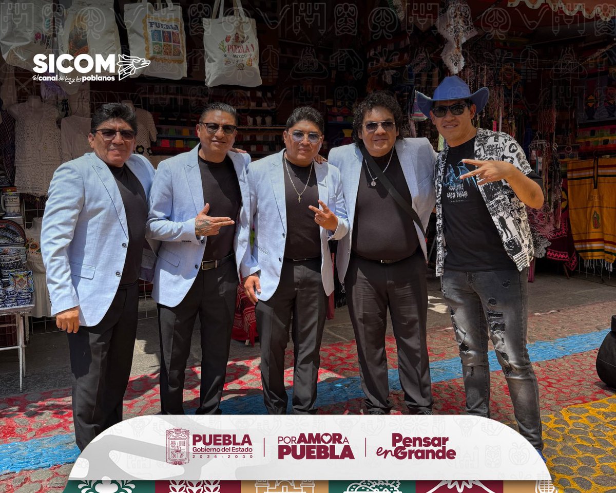 📸 Así se vivió el ambiente en El Parián durante las transmisiones en vivo de #SICOMTelevisión.

¡Gracias a las y los poblanos que se acercaron y fueron parte de esta experiencia! 🙌📺

#PorAmorAPuebla #PensarEnGrande