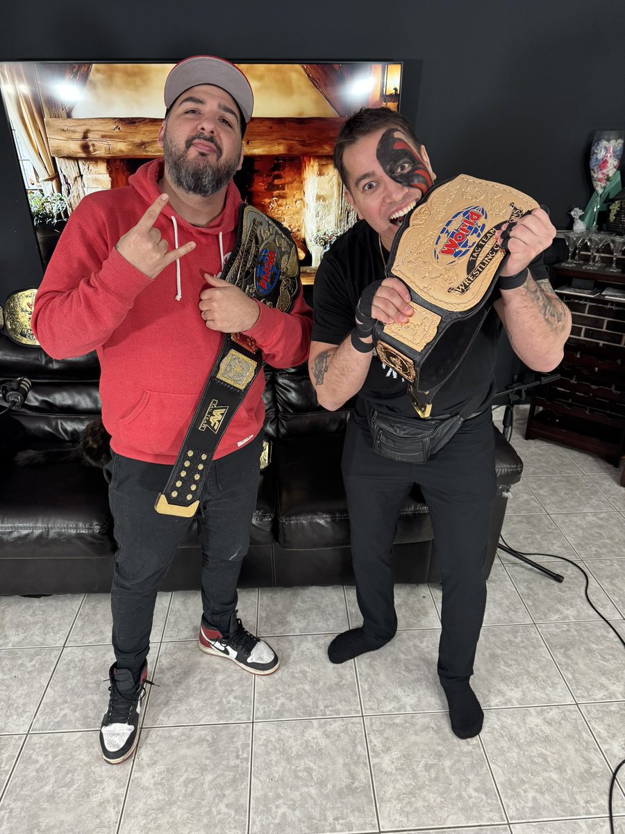 AfterTheSlamPod's tweet photo. 🔥 Huge shoutout to The Maniacal Maredes @maredes_1 for joining me on After The Slam!

What a wild episode — stories, chaos, and pure wrestling energy from one of the most unpredictable personalities in the game.

If you missed it LIVE, watch the full episode here 👇
https://t.co/89sQRUnYVd

Trust me… you don’t want to miss this one.

#AfterTheSlam #ManiacalMaredes #ProWrestling #WrestlingPodcast #IndieWrestling #MontrealWrestling #montreal