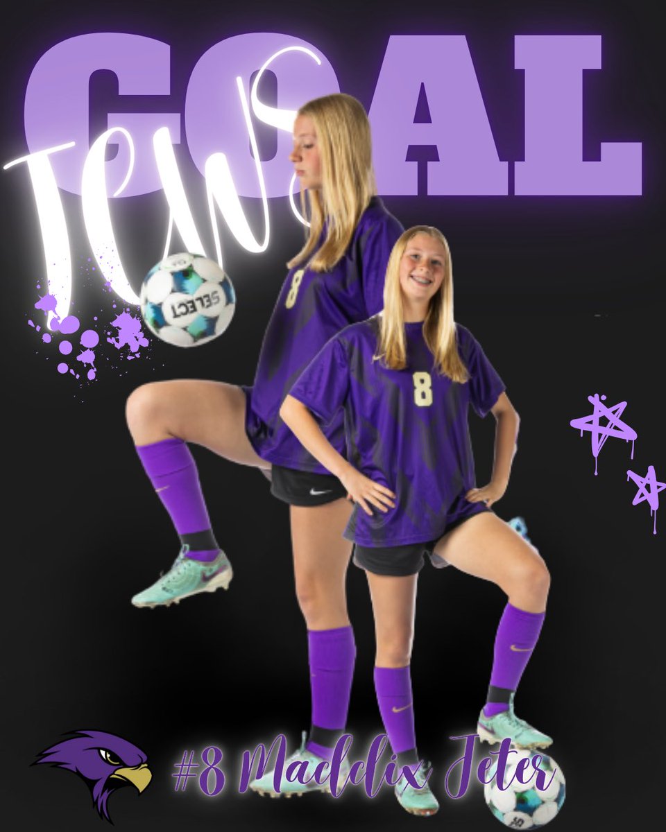 TCHS_WSOCCER's tweet image. Maddix finds the back of the net!
Falcons 3
Northwest 0

#tcod #talonsup