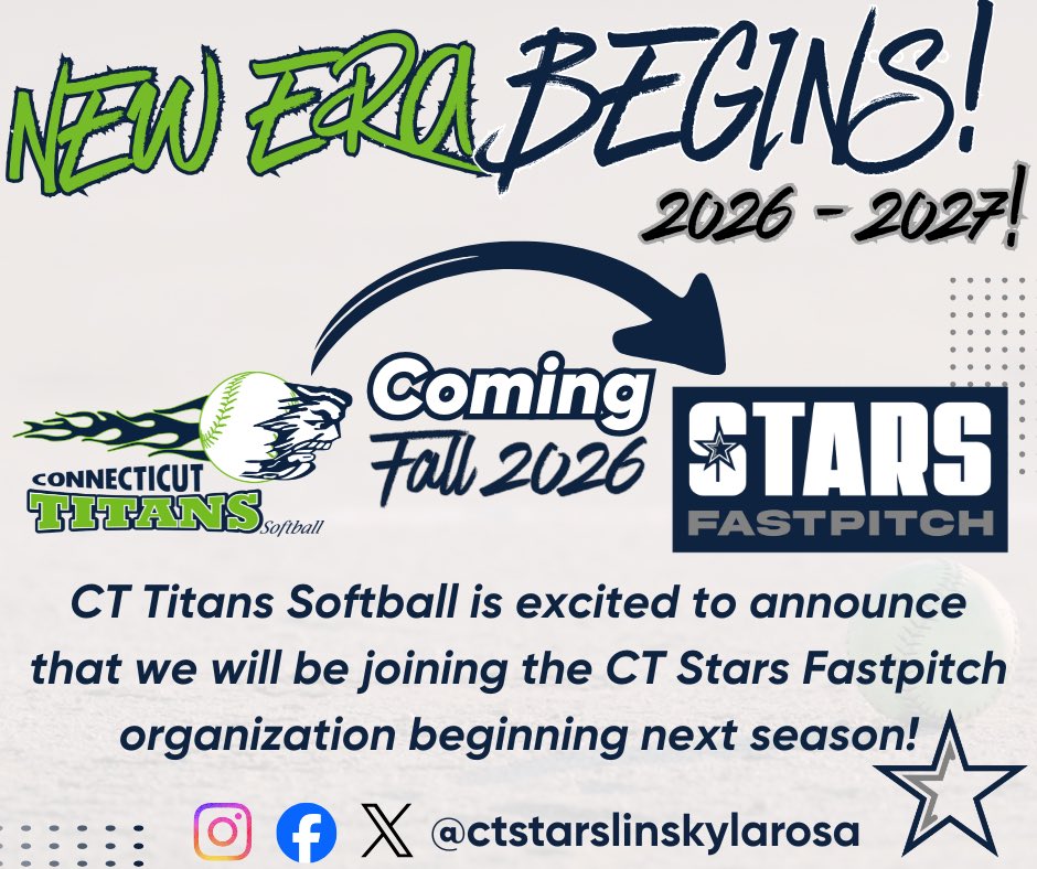CT Titans Softball tweet media