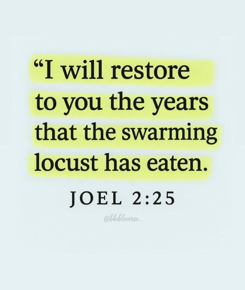Joel 2:25