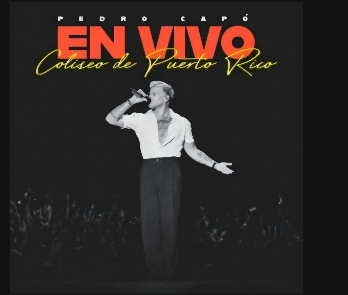 Pedro Capó presenta oficialmente su nueva producción discográfica 'Pedro Capó EN VIVO' desde el Coliseo de Puerto Rico. Disponible en todas las plataformas digitales🔥
<a href="/pedrocapo/">Pedro Capó</a> 
<a href="/ArtistSolutions/">Artist Solutions Team</a> 
<a href="/SonyMusicPR/">Sony Music PR</a>
@