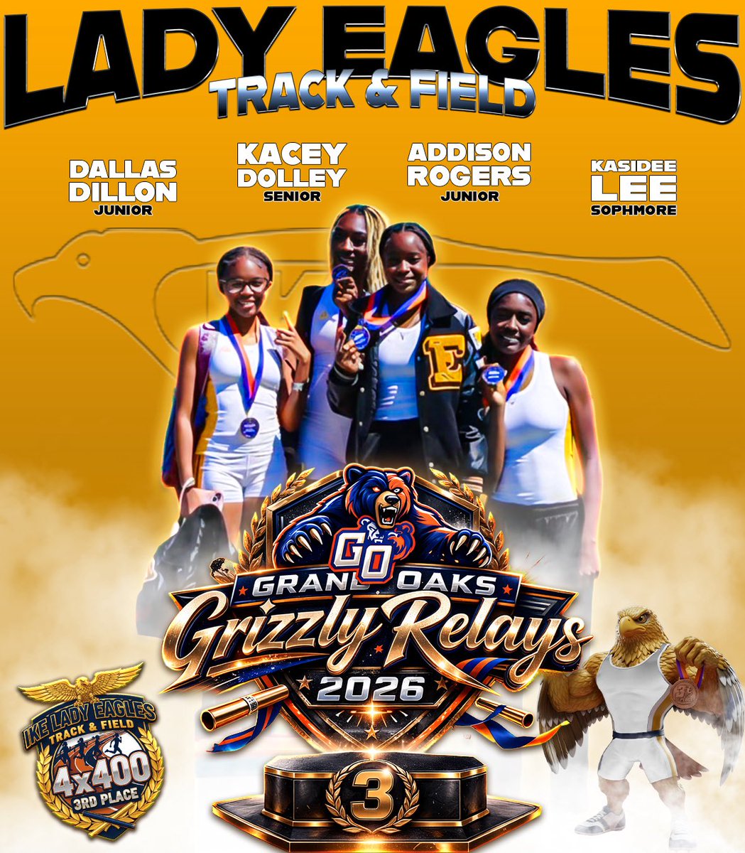 Aldine Eisenhower Girls Track and Field tweet media