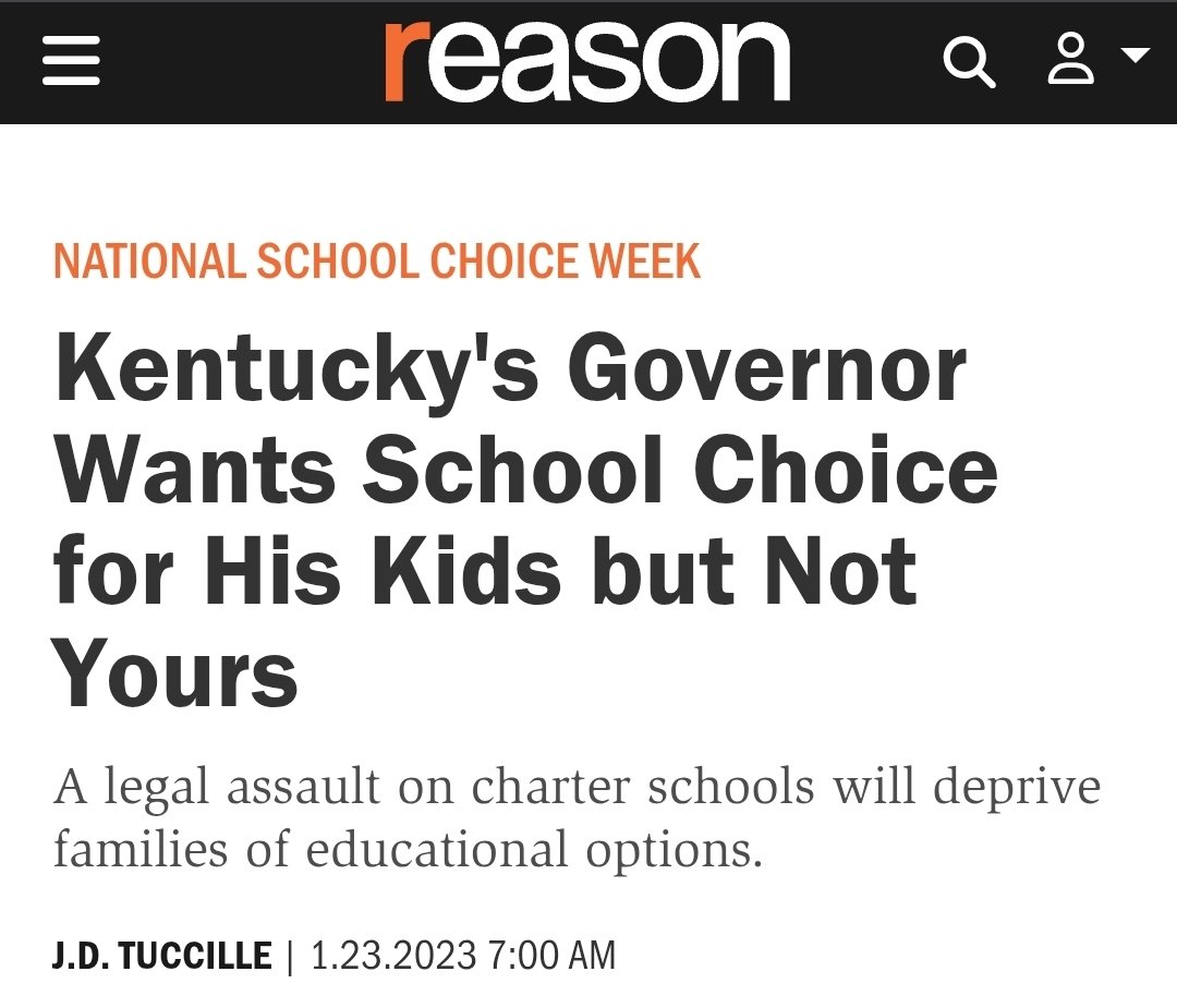 Corey A. DeAngelis, school choice evangelist tweet media