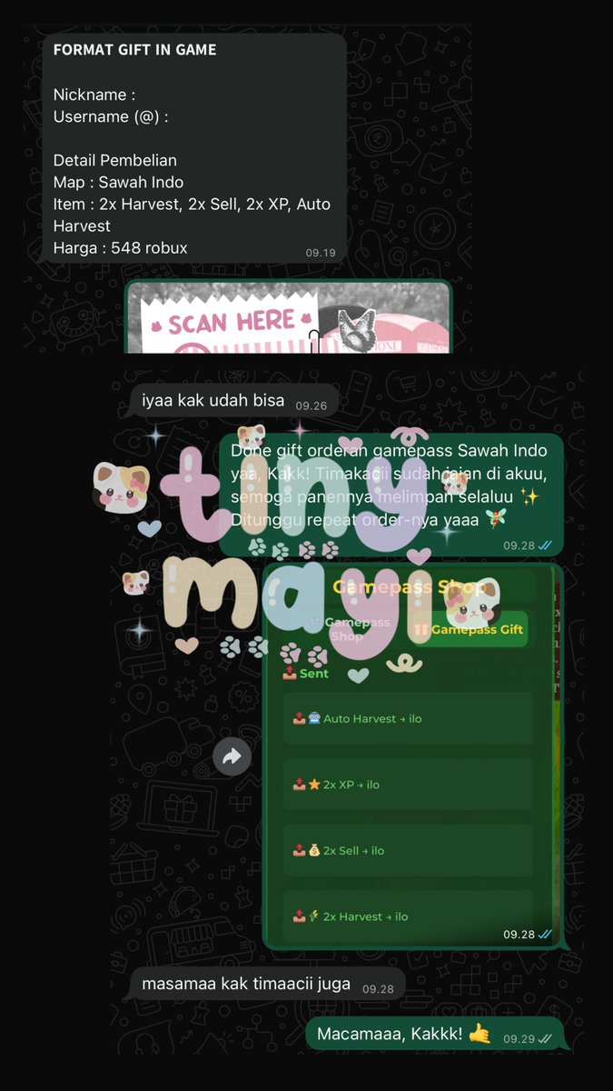 Mayisha, @ after dm tweet media