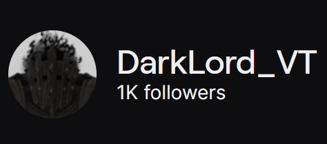 ⬛ 𝕯arkLord_VT ♋ - { 1K FOLLOWERS!! } tweet media