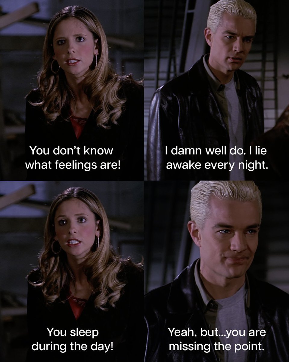 BuffyTVS's tweet photo. Nice try, Spike. 😂 https://t.co/LiKgw0mlmR