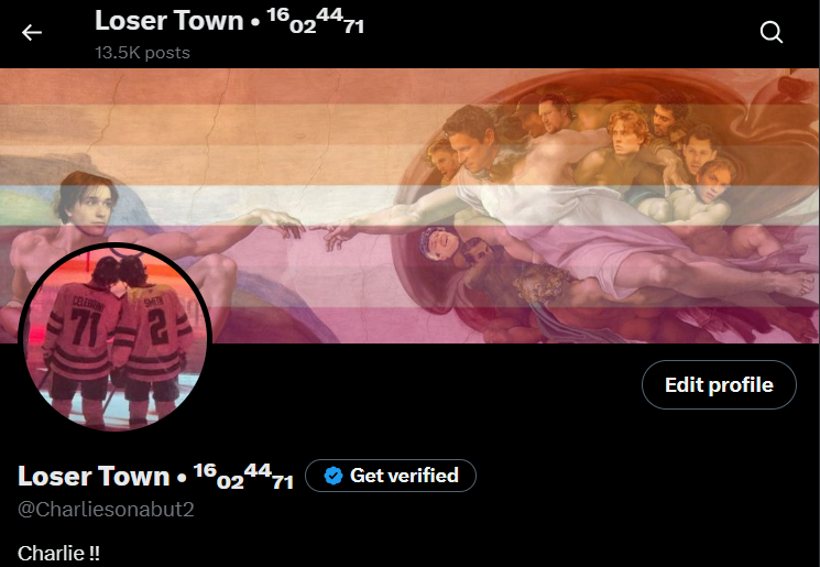 Charliesonabut2's tweet photo. New layout please dont #forgetme https://t.co/iuh4vW5gol
