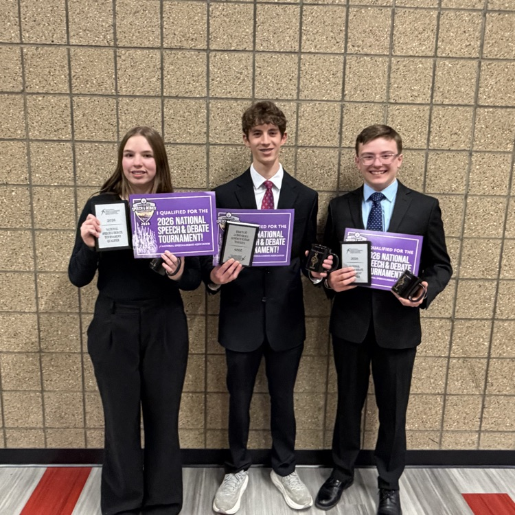 AberdeenCHS's tweet photo. Qualified to National Speech &amp; Debate!! Anika Berg in Big Question Debate! Mitchell Golz in the House and Braden Refsland in the Senate!! https://t.co/qj6woph7BY