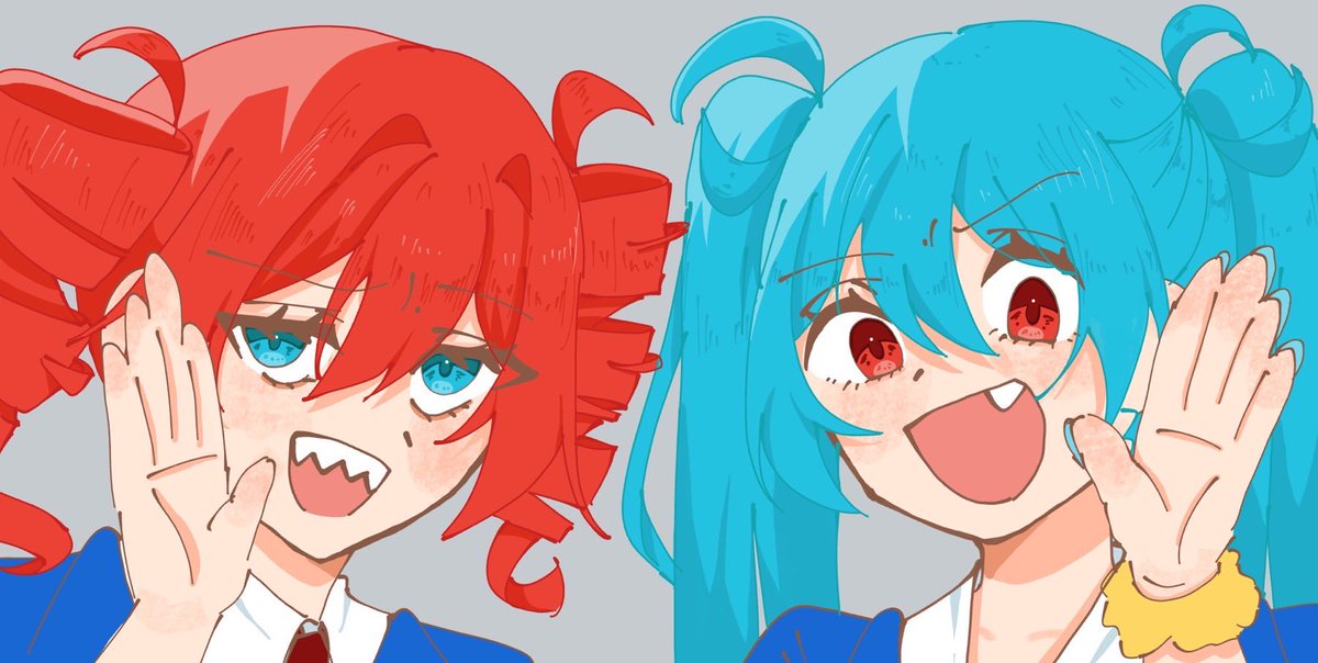 Daggerdayo's tweet photo. ちょっと前に学校のタブレットで描いたものたち。普通にムズい #イラスト  #初音ミク https://t.co/09p4o0XReY