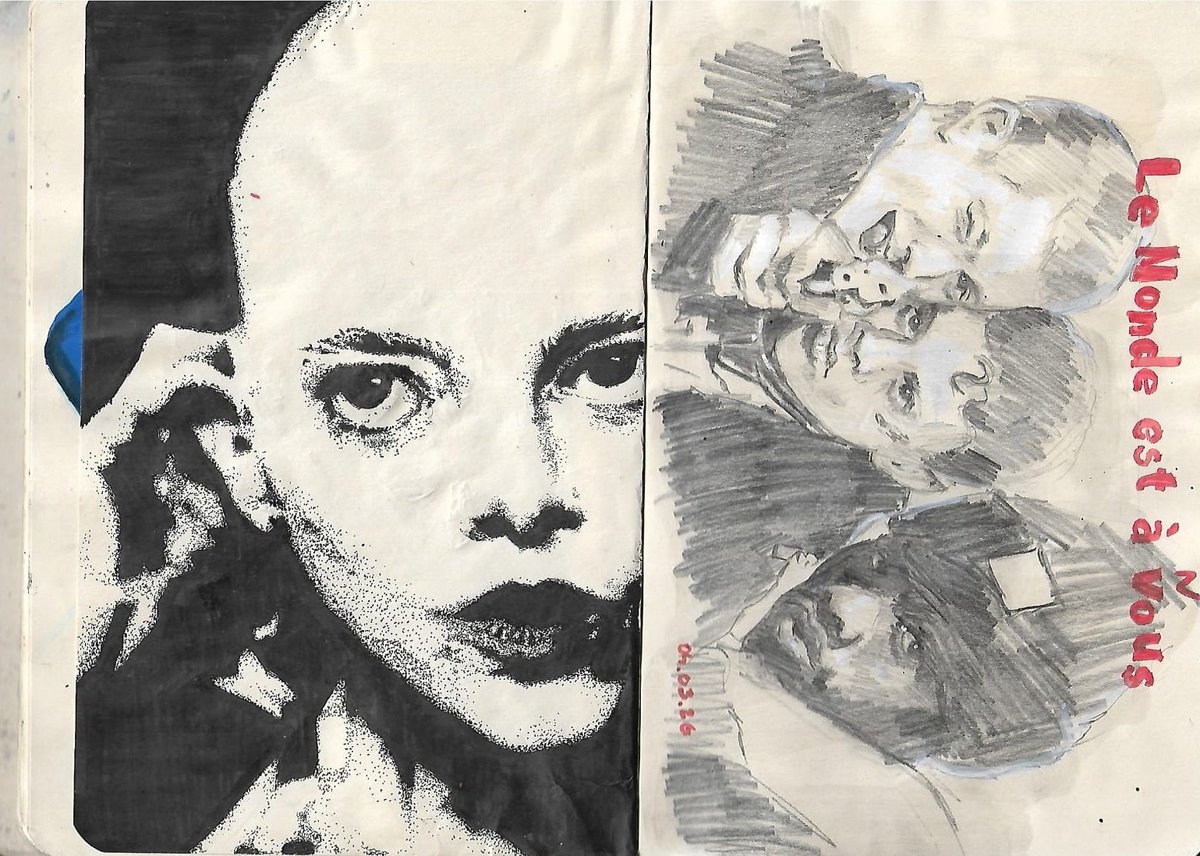 hannahnaoarednt's tweet photo. me vs my sketchbook https://t.co/b33sE9Ic0O