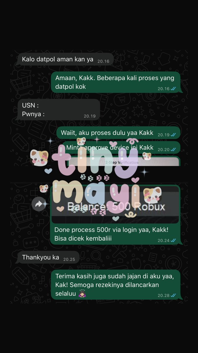 Mayisha, @ after dm tweet media