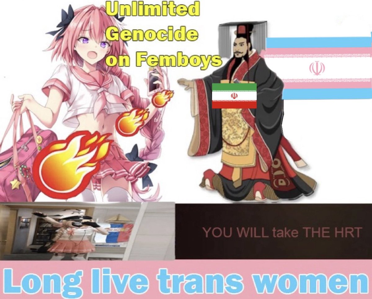 Femboys are Hitler. 

You WILL take the HRT