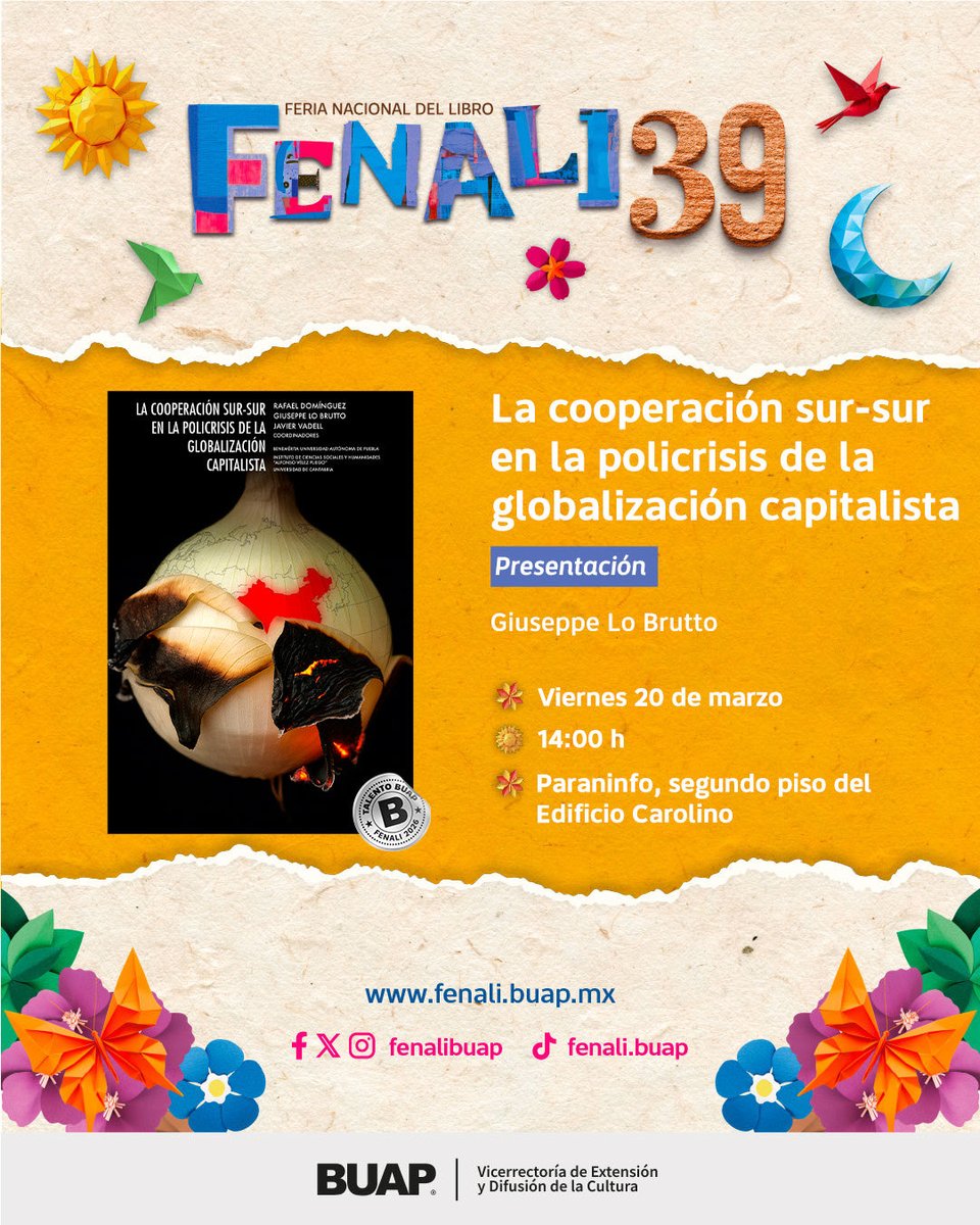 Están cordialmente invitados e invitadas. ⁦⁦<a href="/BUAPoficial/">BUAP</a>⁩