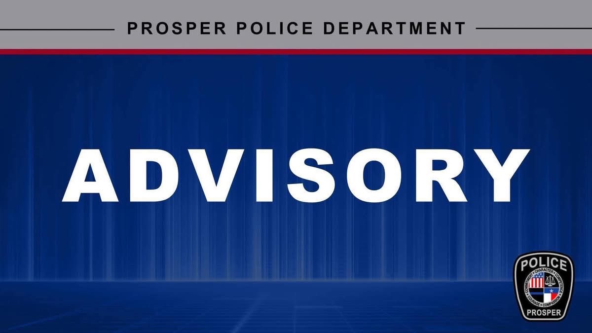 Prosper Police Dept tweet media