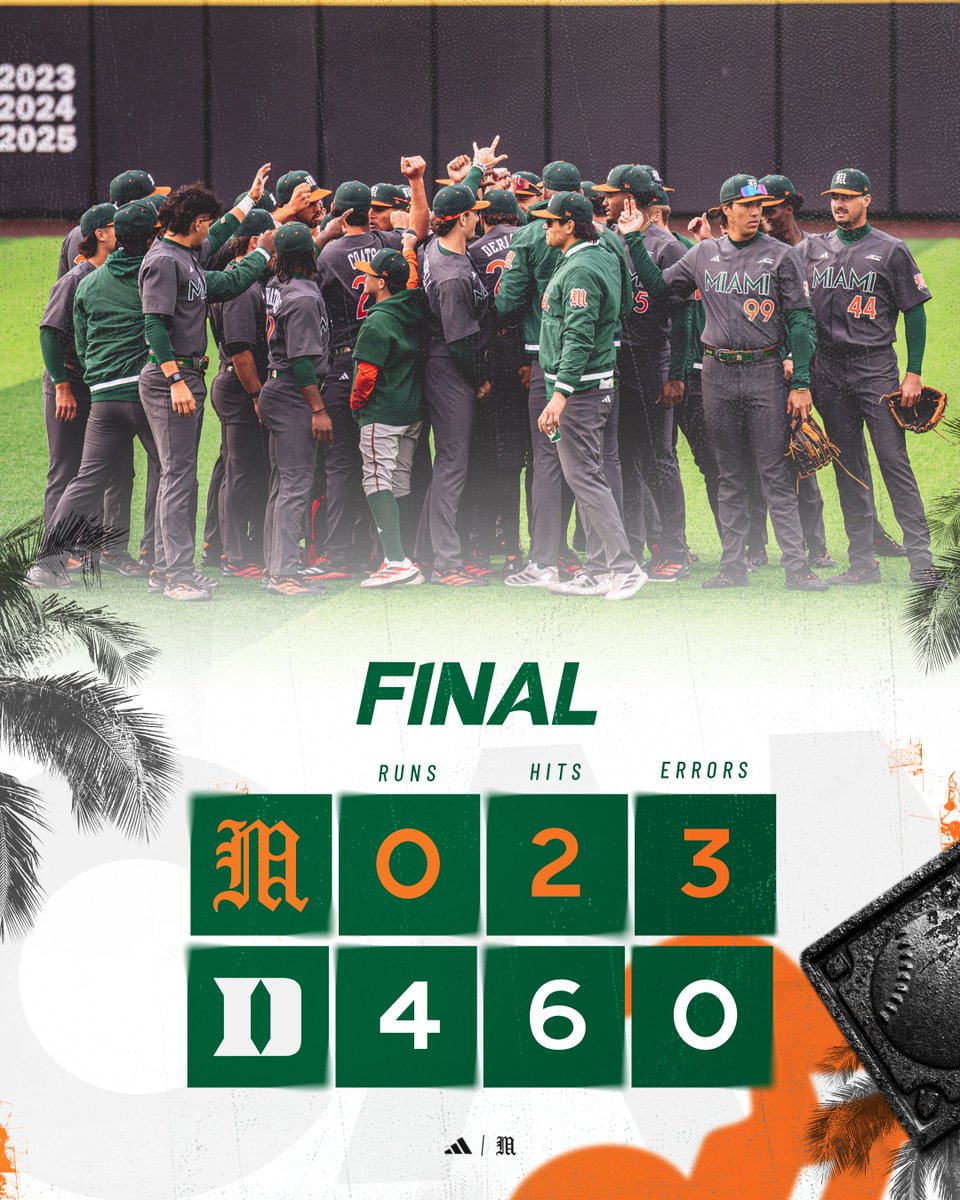 Miami Hurricanes Baseball tweet media