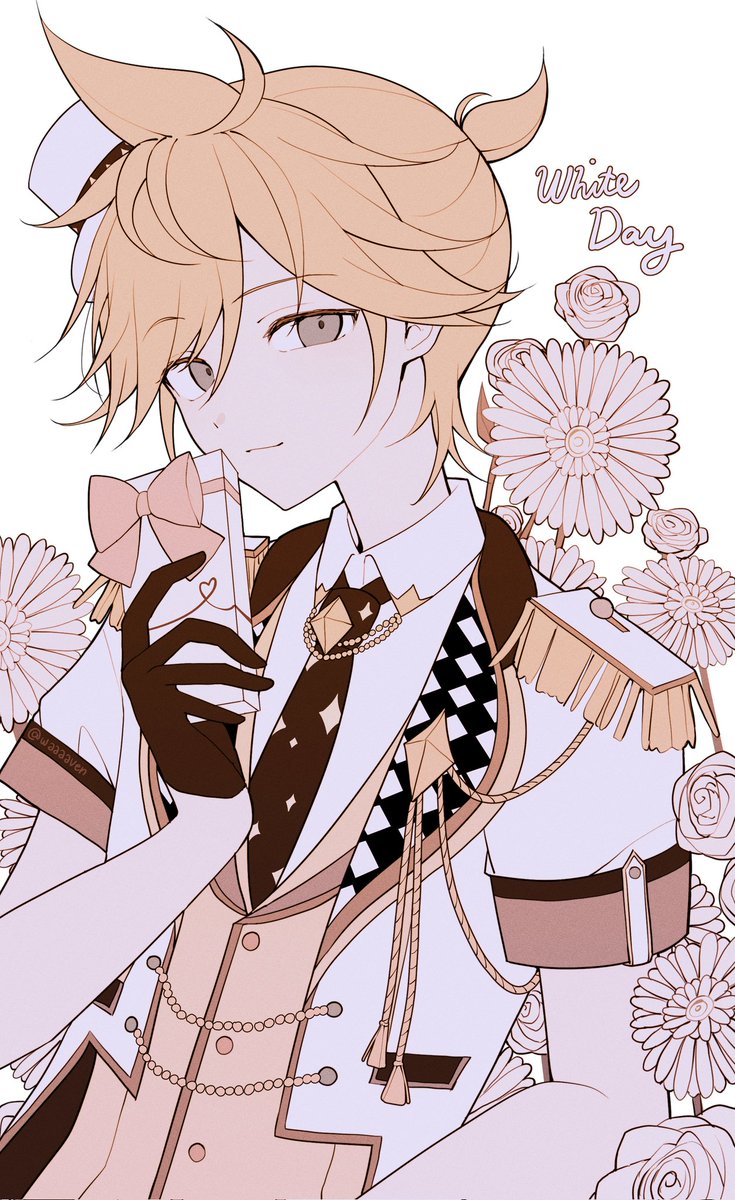 MMJ Len for White Day 🤍 Miss him sm