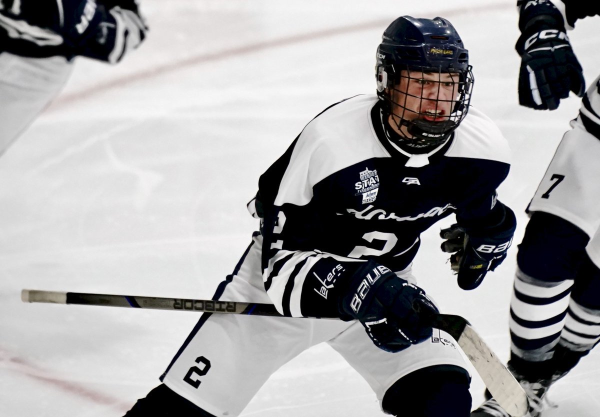 YouthHockeyHub's tweet photo. Bantam AA State 
Quarterfinal 

FINAL 
Prior Lake > STMA (6-3) 

PL: Nordby (2), Volp, Ulrich, Bodin, Laurel 
STMA: West, Maher, Clark 

SOG: 22-21 STMA 

The Lakers are headed to the semifinals! https://t.co/UmEaGfHW1W