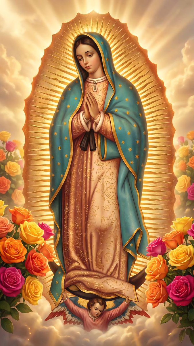 Santa Madre María, al concluir este día te entrego mis luchas, mis anhelos y mi cansancio. 
Abrázame con tu ternura de Madre, intercede por mis necesidades y por las de quienes amo.

Derrama tu paz en mis sueños y hazme despertar con el corazón unido a tu Hijo Jesús.🙏🏻❤️ 🌹✨