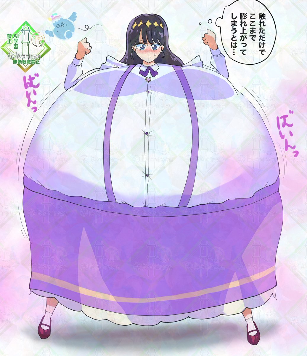 膨らんだ後、空腹に駆られお菓子爆食いしてめちゃくちゃ太るという