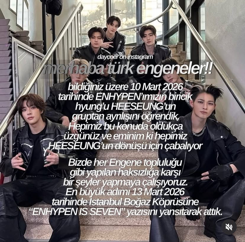 Enhypen Turkey Fanbase | ENHYPEN IS 7 tweet media
