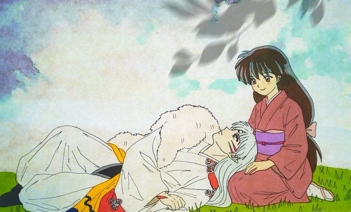 「膝枕」

#SessRin
＃半妖の夜叉姫