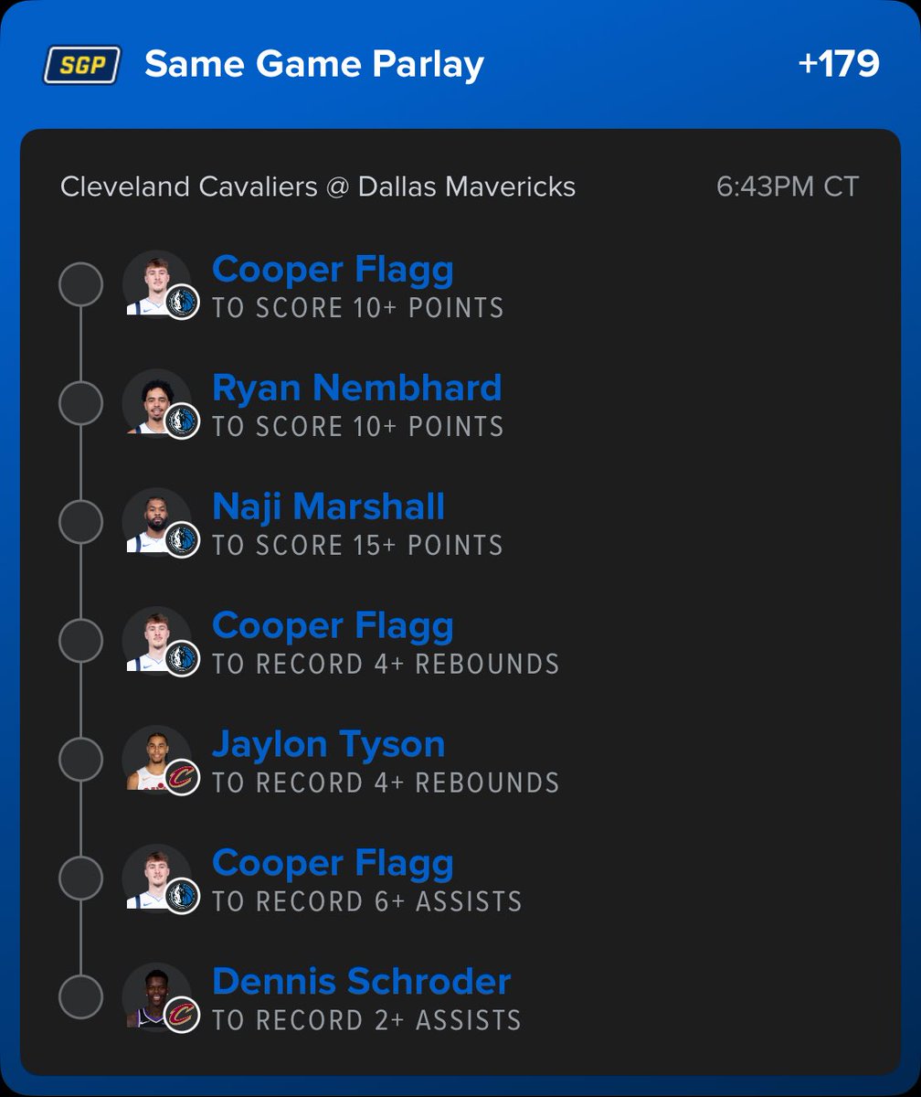 DevBookBets's tweet photo. 🚨🚨 2nd Half Parlay 🚨🚨

https://t.co/nxrEx7fcf3 https://t.co/IF3o9nZ8zd
