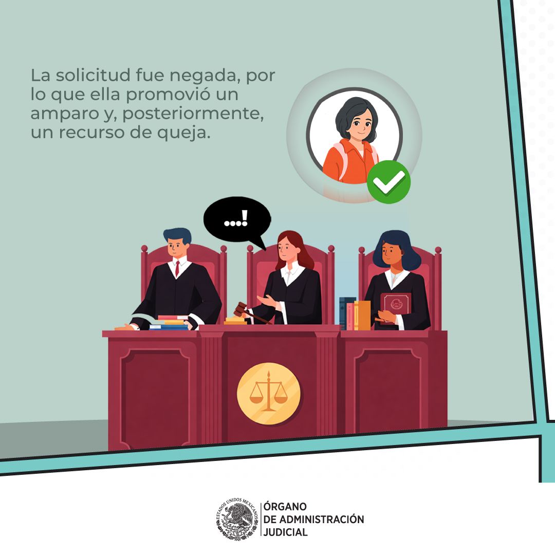 OAJ_Mex's tweet photo. #SentenciaEn1Minuto ⏱️ | La justicia federal protegió el derecho a la vivienda de una niña y garantizó el principio de igualdad sustantiva 🏡

Consulta la sentencia 👉 https://t.co/4jyOTxciTo https://t.co/jO9eczGmaj
