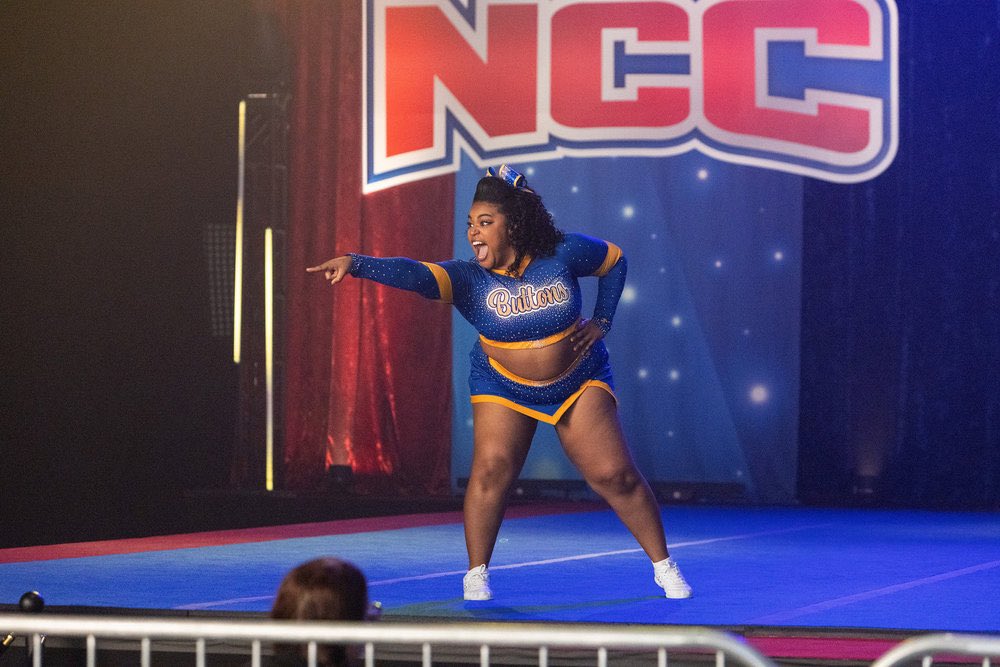 Stumble on NBC tweet media