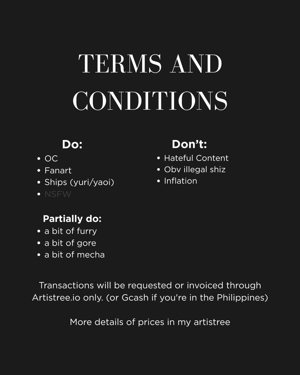 Ryko_Ranleaf's tweet photo. Comms now open once again 

Contact me through DM's or Artistree if you're interested
Artistree Form: https://t.co/BzopeBn7Bf https://t.co/Lc9N5VM0oC