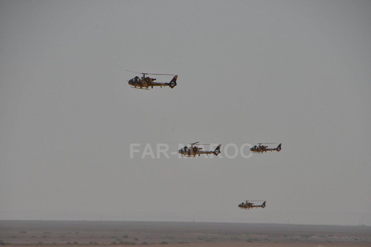KOMARMIES's tweet image. Royal #Moroccan Armed Forces 🇲🇦 Gazelle Light Attack #Helicopter shooting HOT ATGM during a previous field exercice #Morocco #Maroc