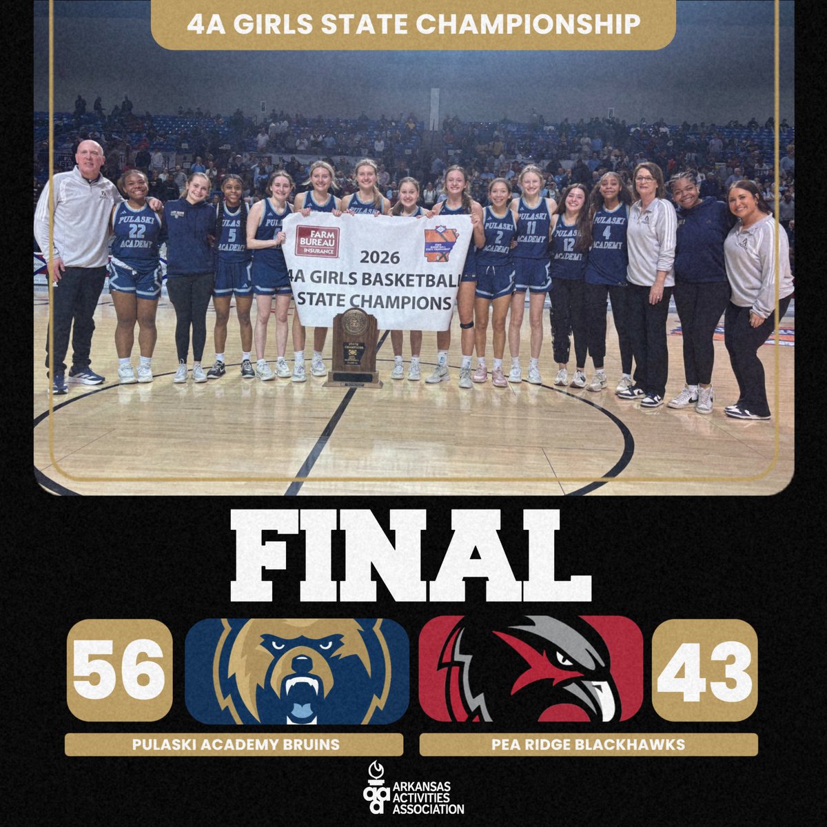 Arkansas Activities Association tweet media