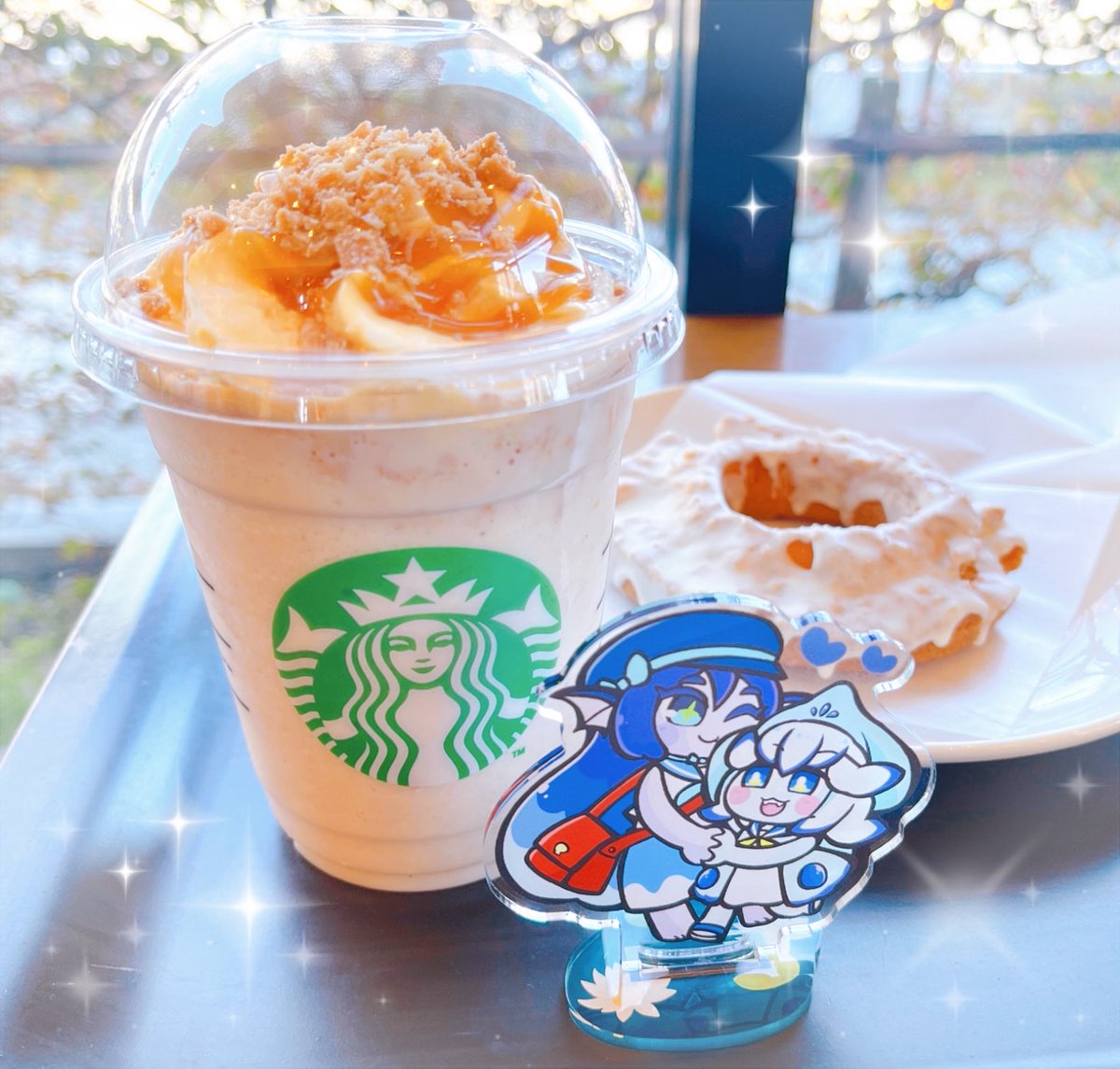 シュークリームのやつ飲んできた！
この後映画見に行くぞ〜