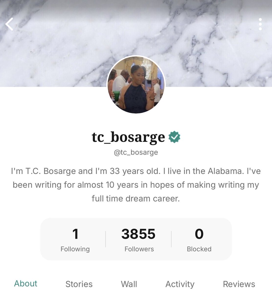 tc_bosarge's tweet photo. Looked at my profile and saw that I’m verified! Oh snap! @Inkitt https://t.co/ZYKa0wx2tq