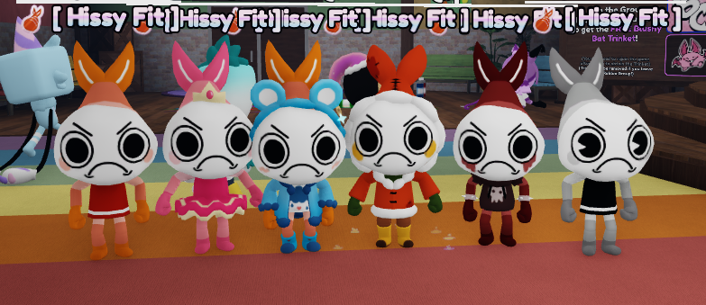 WE ALL GOT HISSY FIT!!!