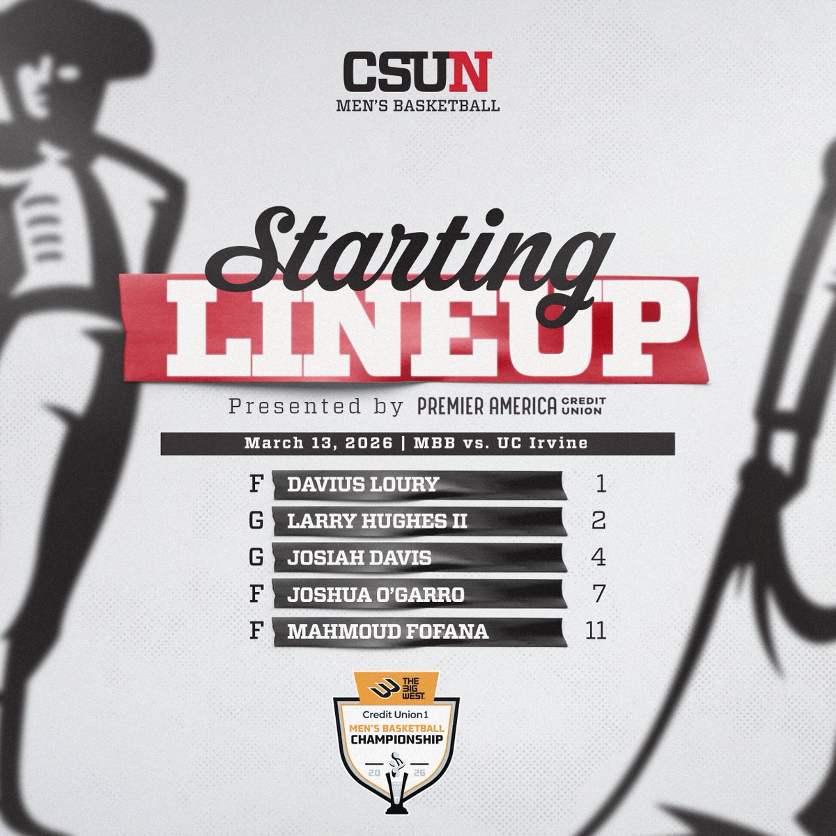 CSUN Men’s Basketball tweet media