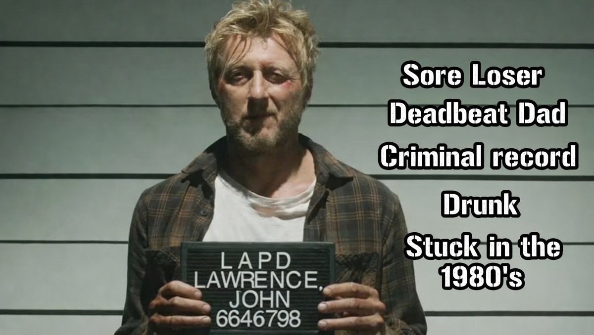 DLarussoAuto's tweet photo. Johnny Lawrence not suitable for President of a book club. Not that he reads books! https://t.co/fFFSpvQcDF