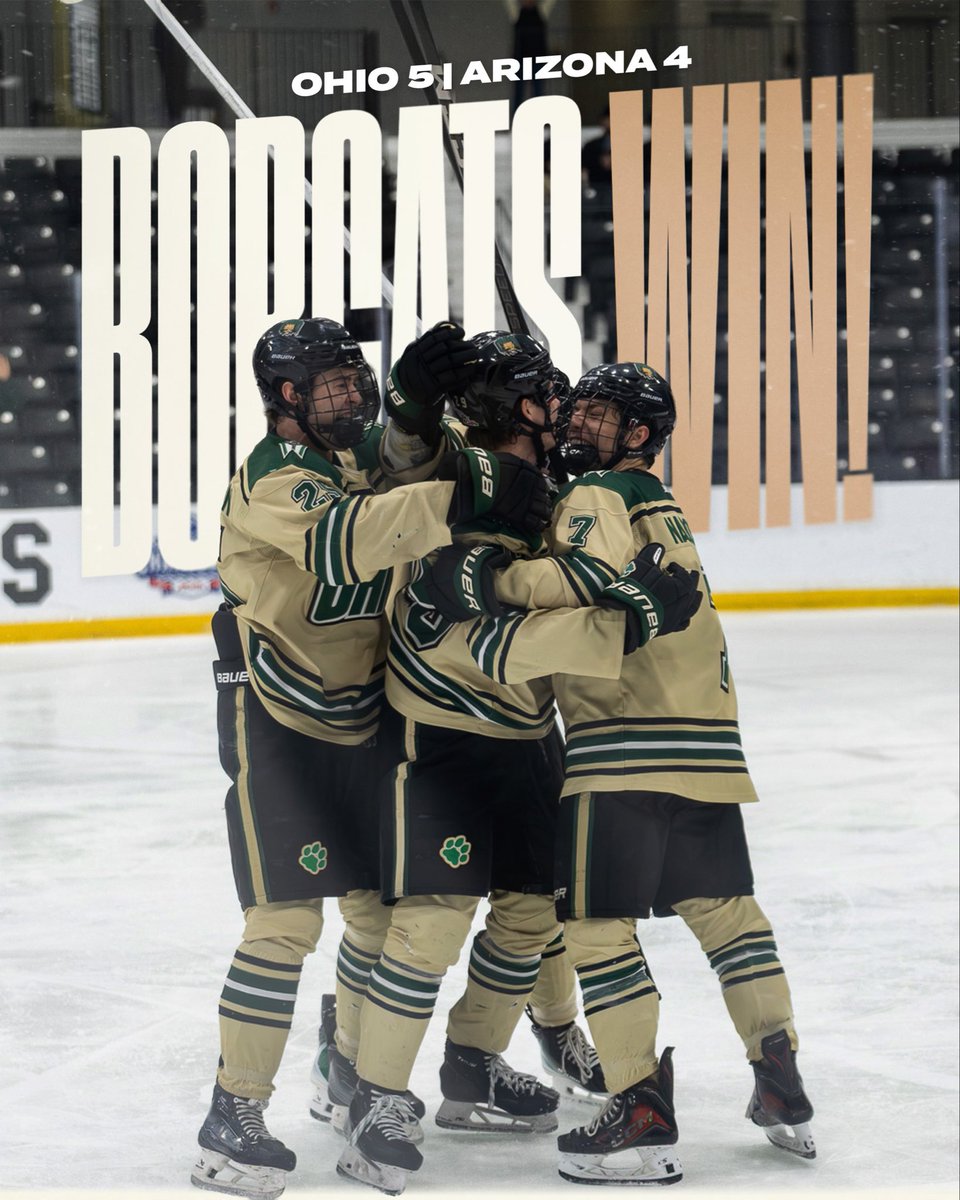 Ohio Bobcat Hockey tweet media