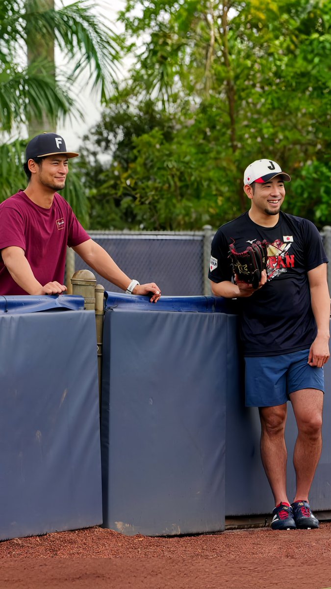 yu_1_linda99's tweet photo. Yu Darvish😆
Yusei Kikuchi😆

Samurai Japan🇯🇵 https://t.co/4fJ8bzW22e