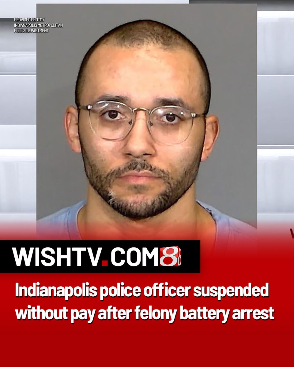 WISHNews8's tweet image. Taylor Jones, a seven-year officer of the Indianapolis Metropolitan Police Department, was arrested Friday on a felony battery charge after a fight with another man at Crunch Fitness on North Keystone Avenue on Feb. 21. Jones was not on duty when the fight happened.